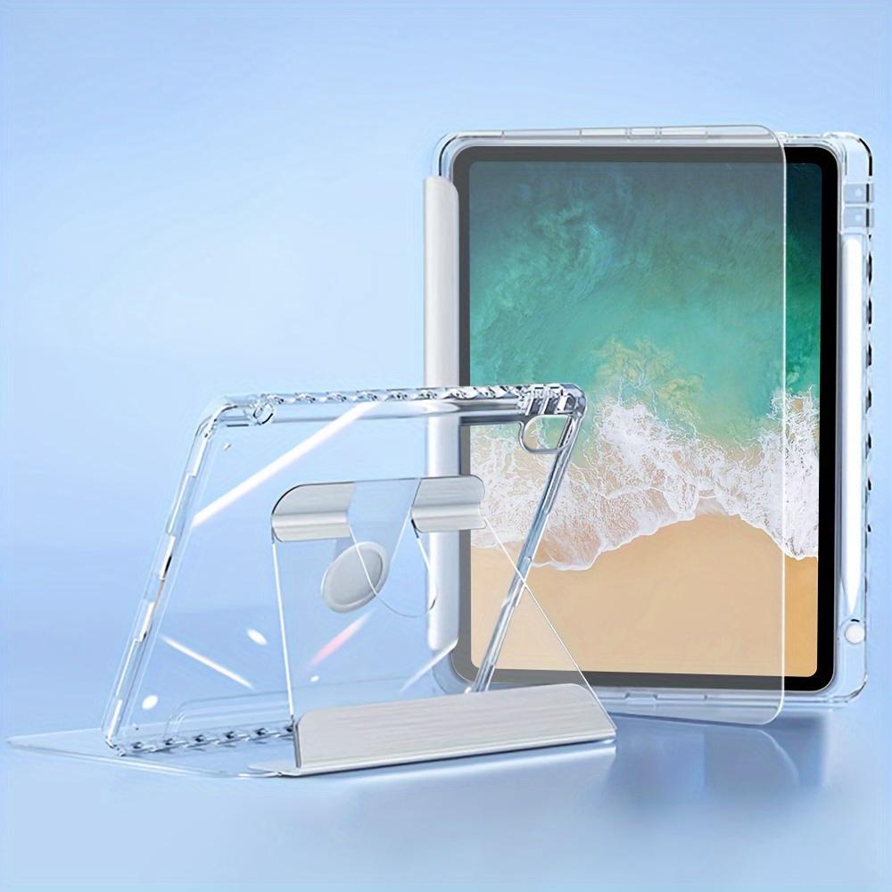 360° Rotation Transparent Tablet Case for iPad Mini 6/Air/Air2/5th/6th 9.7/7th/8th/9th 10.2/Air3/Pro 10.5/10th 10.9/Air4/Air5 10.9/Pro 11 - Protects and Rotates for Easy Viewing