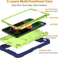 Heavy Duty Rugged Kids Tablet Cases For iPad Mini 6 2021 8.3 inch Shockproof Hybrid Hard Soft Bumper Kickstand Covers