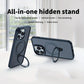 Shockproof Metal Bracket Cover For IPhone Series Wireless Charging Box Magnetic Ring Bracket 15 14 12 11 13 15 Pro Max 14 15 Plus
