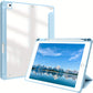 Premium Case For IPad Air 1/Air 2/Air 3/Air 4/Air 5, For IPad 5th/6th/7th/8th/9th/10th Generation, For IPad Pro 12.9 Inch 2020/2021/2022, For IPad Pro 11 Inch 2018/2020/2021/2022 With Pen Holder,  Shockproof Cover W/Clear Transparen