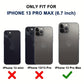 For IPhone 13 Pro max Case, Heavy Duty Drop Protection, Full Body Rugged Shockproof Dust Proof 3- Layer Tough Protective Phone Cover For Apple IPhone 13 Pro Max Gift For Birthday/Easter/President's Day/Boy/Girlfriends
