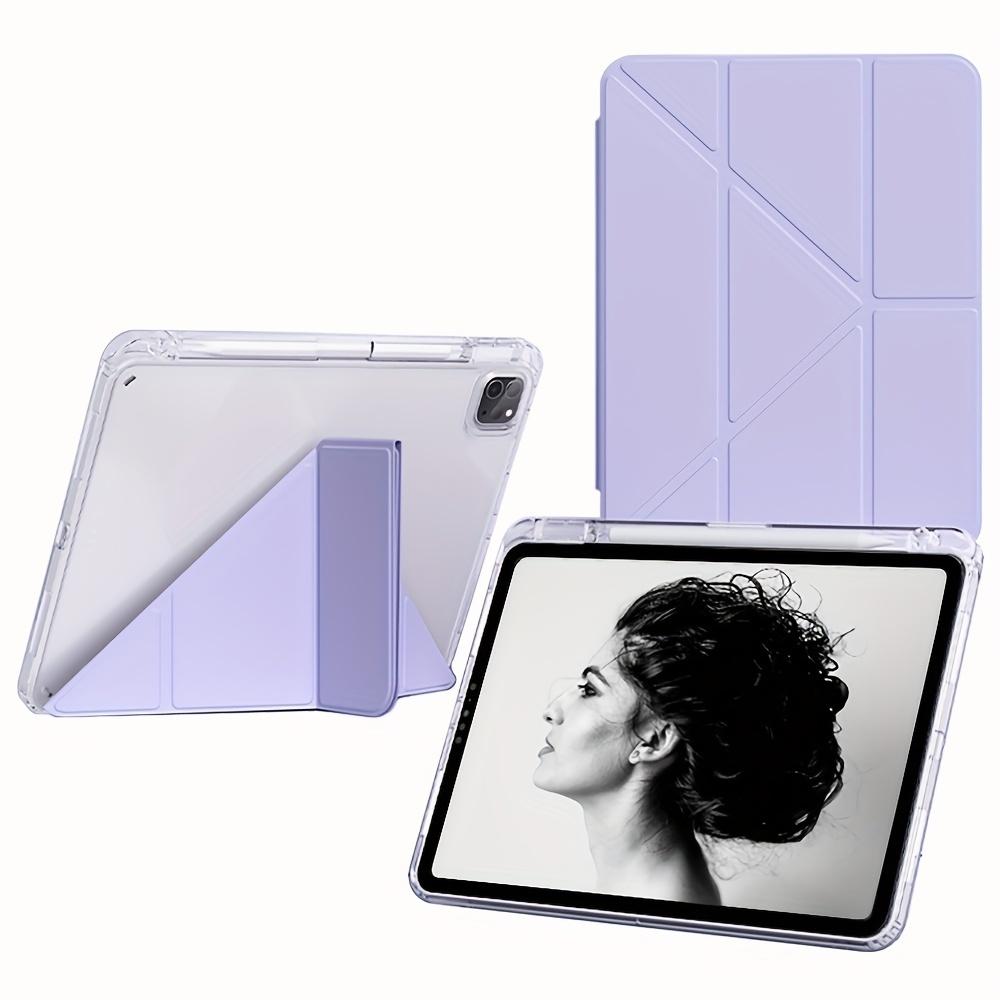 Transparent Acrylic With Pen Slot Protective Case For IPad Pro 11, Pro 12.9, Air 5th Generation, Air 4, 10.9, 10th Generation IPad, 9th Generation, 10.2-inch, 8th Generation, 7th Generation，Air 2, Air 3, Pro 10.5-inch, Mini