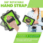 iPad Pro 12.9 inch Case 6th 2022 2021 5th Generation iPad Pro 12.9 Inch 2020 4th Gen with Screen Protector Pencil Holder Kids Shockproof Rugged Silicone Cover 360 Stand Hand Strap Black