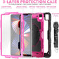 FANSONG Case for iPro 12.9 inch 2022 2021 2020 2018, Cover for iPad Pro 6th 5th 4th 3rd Gen Shockproof with Screen Protector Pencil Holder 360° Stand Handle Shoulder Strap Heavy for iPad Pro 12.9 inch