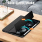 NET-CASE Smart Case for iPad Pro 13-inch M4 2024 Case with Pencil Holder Auto Sleep/Wake Protective Leather Stand Cover