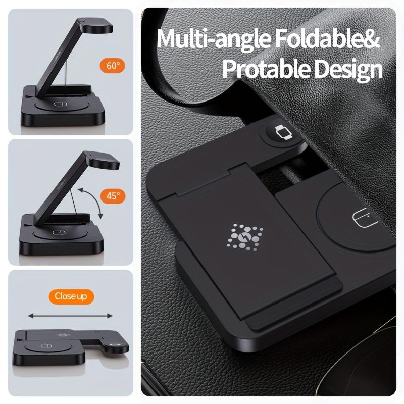 For Samsung Galaxy Watch, 4in1 Wireless Charge, 15W Fast Charging, Wireless Charging Station, For Samsung Series/Android/iPhone15/14/13/12/11/XR/X/8 Series, For Samsung Earphone/AirPods2/3/Pro, Watches Are Only Suitable For The Samsung Series.