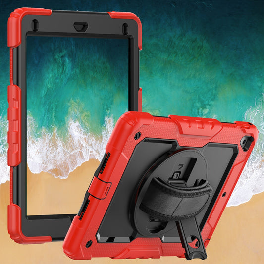Heavy Duty Case For IPad 6th/5th Generation 9.7 With Pencil Holder [360 Rotating Hand Strap] & Stand, Drop-Proof Case For IPad 6th/ 5th/ Air 2/ Pro 9.7