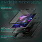 Case For IPad Air 4/Air 5 10.9-inch, For Pro 11-inch2022/2021/2020/2018; With Strong Protection, Screen Protector, Hand Strap, Shoulder Strap, Rotating Stand, Pencil Holder