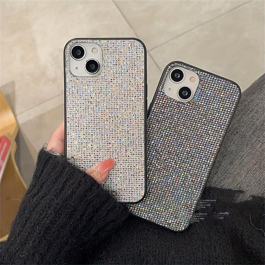 Luxury Brand Glitter Sequin Phone Case for iPhone 14/11/12/13 Pro - Sparkle and Shine with Style!