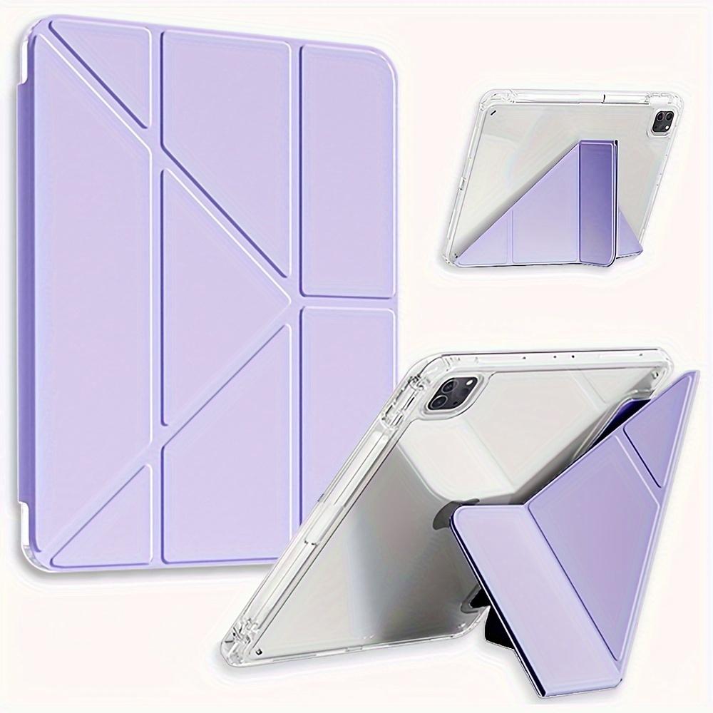 Transparent Acrylic With Pen Slot Protective Case For IPad Pro 11, Pro 12.9, Air 5th Generation, Air 4, 10.9, 10th Generation IPad, 9th Generation, 10.2-inch, 8th Generation, 7th Generation，Air 2, Air 3, Pro 10.5-inch, Mini