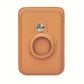 Magnetic Artificial Leather Card Holder Wallet Built In AirTag Pocket For IPhone 15 14 Plus 13 12 Pro Max Anti-Lost