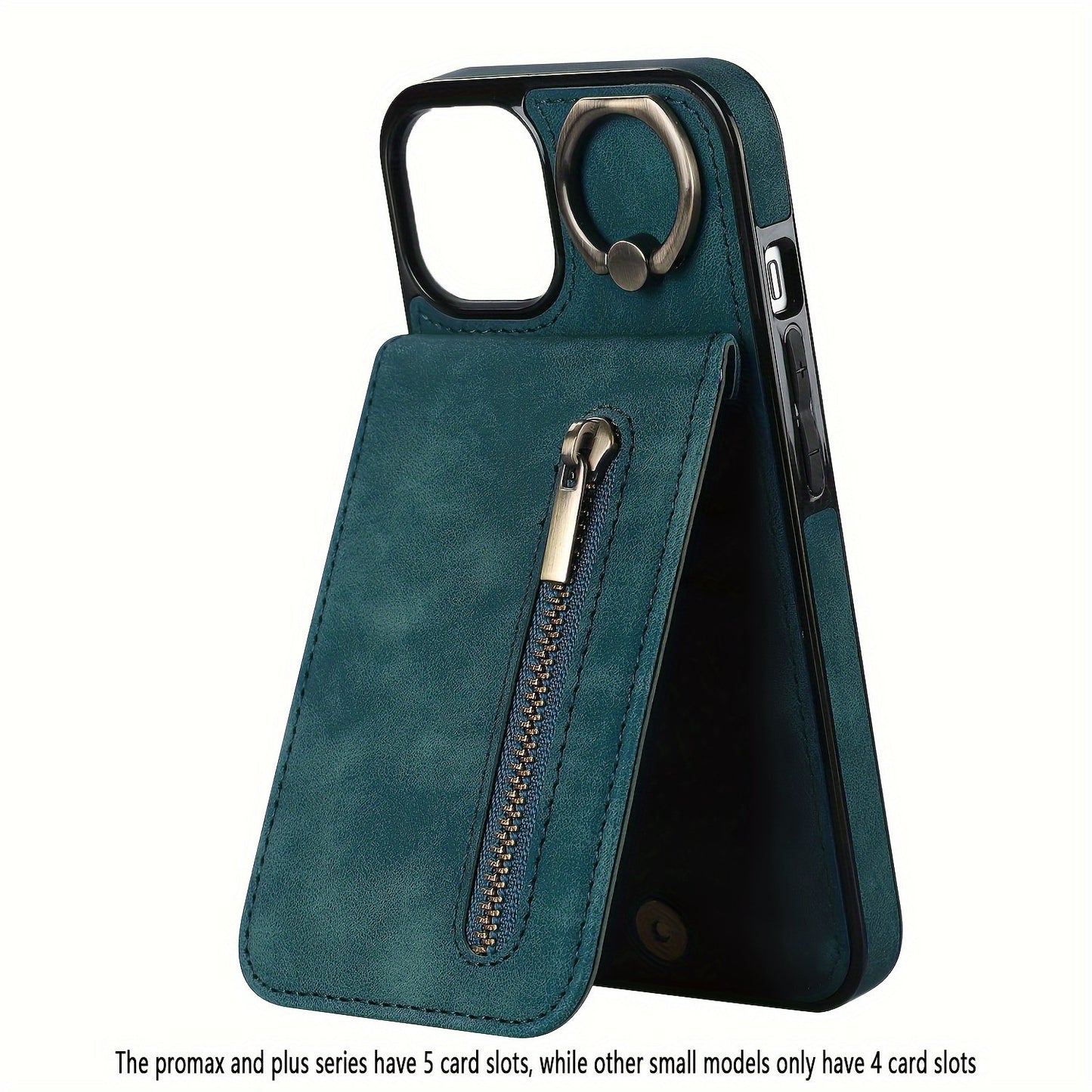 Luxusy Retro Faux Leather Phone Case For IPhone 15/14/13/12/11 Pro Max 13 Mini 12 Mini XS Max XR 7/8 Plus Fashion Upholstered Shockproof Cover With Ring Holder Protect Cover