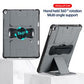 Hand Hold Rotation Waterproof Anti-fouling Fabric Texture Case Cover For iPad Pro Air 4 5 10.9 inch With Pencil Slot Logo Custom