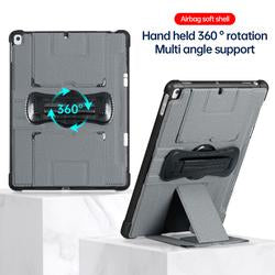 Hand Hold Rotation Waterproof Anti-fouling Fabric Texture Case Cover For iPad Pro Air 4 5 10.9 inch With Pencil Slot Logo Custom
