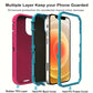 Heavy Duty 3-Layer Rugged Phone Case for iPhone 17/17 Pro/Plus/Pro Max/Ultra, Full Body Shockproof Dustproof Drop Protection Cover