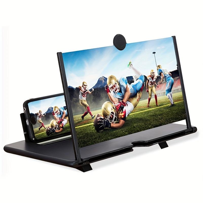 14-Inch HD Mobile Phone Screen Magnifier with Pull-Out Bracket - Perfect for Online Courses and Video Streaming