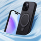 Silicone Magnetic with Holder Phone Case for iPhone 12/12 Pro/12Pro Max/ iPhone 13/13 Pro/13Pro Max iPhone 14/14 Pro/14 Plus/14Pro Max iPhone 15/15 Pro/15 Plus/15Pro Max With Candy Colors, Classic Style,Full Coverage Lens for Men and Women