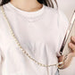 Premium Metal & Leather Mobile Phone Lanyard - Secure Your Device & Prevent Loss