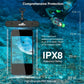 2pcs Waterproof Mobile Phone Case, Underwater Phone Pouch Cover - Easy Lock & Heavy Duty Dustproof Dry Bag, Compatible For 4-7 Inch IPhone 15 14 13 12 11 Pro Max/ Galaxy S22 Ultra S21 S20 A12 And Other Smartphones (Transparent)