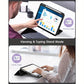 For IPad Air 5/4 (2022/2020 Models) With Pen Holder, Support For Second Pencil Charge, Slim Tablet Case With Soft TPU Back, Automatic Wake/sleep