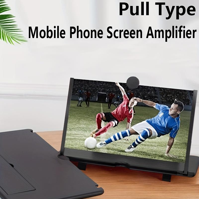 14-Inch HD Mobile Phone Screen Magnifier with Pull-Out Bracket - Perfect for Online Courses and Video Streaming