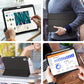 For IPad Air 5/4 (2022/2020 Models) With Pen Holder, Support For Second Pencil Charge, Slim Tablet Case With Soft TPU Back, Automatic Wake/sleep