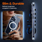 Clear Case with MagSafe Compatibility for iPhone 11/11 Pro/11 Pro Max/12/12 Pro/12 Pro Max/13/13 Pro/13 Pro Max/14/14 Pro/14 Plus/14 Plus/14 Pro Max/15/15 Pro/15 Plus/15 Pro Max Series + 1Tempered Glass Screen Protector & 1Camera Lens Shield