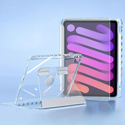 360° Rotation Transparent Tablet Case for iPad Mini 6/Air/Air2/5th/6th 9.7/7th/8th/9th 10.2/Air3/Pro 10.5/10th 10.9/Air4/Air5 10.9/Pro 11 - Protects and Rotates for Easy Viewing