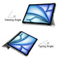 Colour printing Flip PU Tablet Cases Leather Smart For ipad air 13 Pro 13 2024 Design Case with Pencil Holder