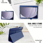 Case For Samsung Galaxy Tab A9+/A9 Plus 11 Inch 2023 Model (SM-X210/X216/X218), Premium Pu Leather Folio Cover With S Pen Holder & Hand Strap With Auto Wake/Sleep, (Note: Only Fits This Model Of Case, Tablet And Pen Not Included)