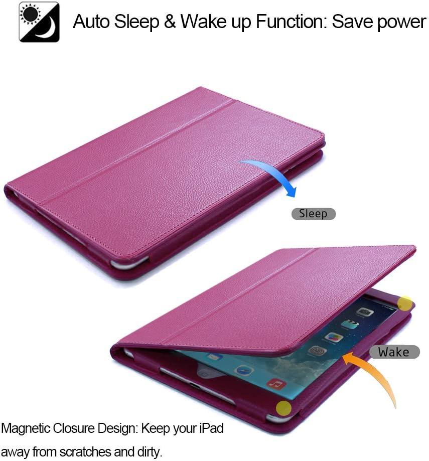 FS FANSONG Case for iPad 2nd 3rd 4th,iPad 2011/2012 9.7 inch Magnetic Closure Gillter PU Leather Smart Cover Flip Shockproof Slim Bifold Stand Features Accessories for Apple 2 3 4