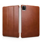Handmade Shockproof Vintage Genuine Leather Folio Case for iPad Pro 11 inch