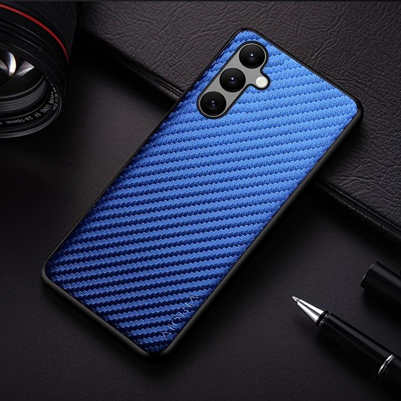 Carbon Fibre Shockproof Slim Case For Samsung Galaxy S23 S22 S21 FE Plus Ultra Non-Slip Full Body Protective Phone Case