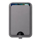 Vegan Leather Phone Wallet Stand Magnetic Card Wallet Organizer Card Holder Secure Design for iPhone mobile magnetic card holder
