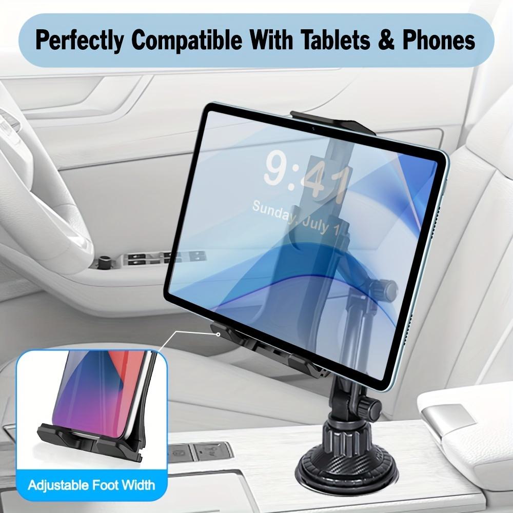 Universal Car Cup Holder Mount for Tablets and Smartphones - Stable and Adjustable with Compatibility for 4-14 inch Devices