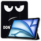 Colour printing Flip PU Tablet Cases Leather Smart For ipad air 13 Pro 13 2024 Design Case with Pencil Holder