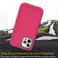 Heavy Duty 3-Layer Rugged Phone Case for iPhone 17/17 Pro/Plus/Pro Max/Ultra, Full Body Shockproof Dustproof Drop Protection Cover