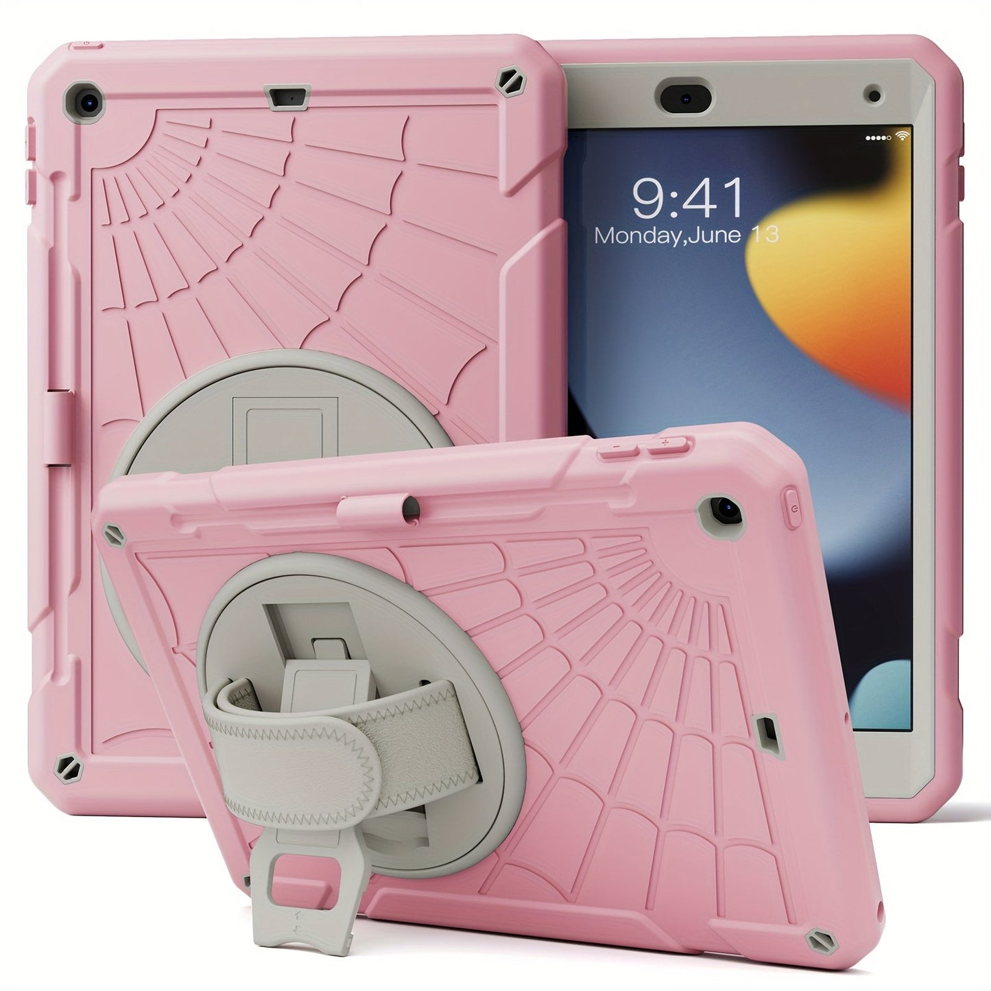 Protective Case For IPad 9th Generation 2021/ IPad 8th Generation 2020/ IPad 7th Generation 2019, Black