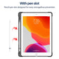 Hand Hold Rotation Waterproof Anti-fouling Fabric Texture Case Cover For iPad Pro Air 4 5 10.9 inch With Pencil Slot Logo Custom