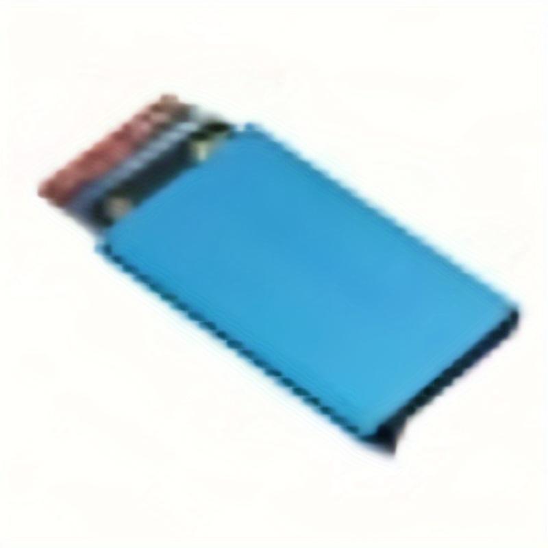 1pc Men's Automatic Pop-up Card Holder, Aluminum Alloy, ID Card Holder, Card Cover, New Metal Money Clip, Anti-demagnetization
