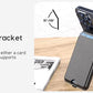Vegan Leather Phone Wallet Stand Magnetic Card Wallet Organizer Card Holder Secure Design for iPhone mobile magnetic card holder