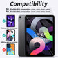 For IPad Case Transparent Acrylic Material Bending Resistant Detachable 720° Rotation TPU Silicone Soft Edge Case For IPad 2022 M2 Pro 11 Ipad 10.2 Inch Ipad 7th 8th 9th Generation 2021 Case Can Be Adsorbed On The Refr