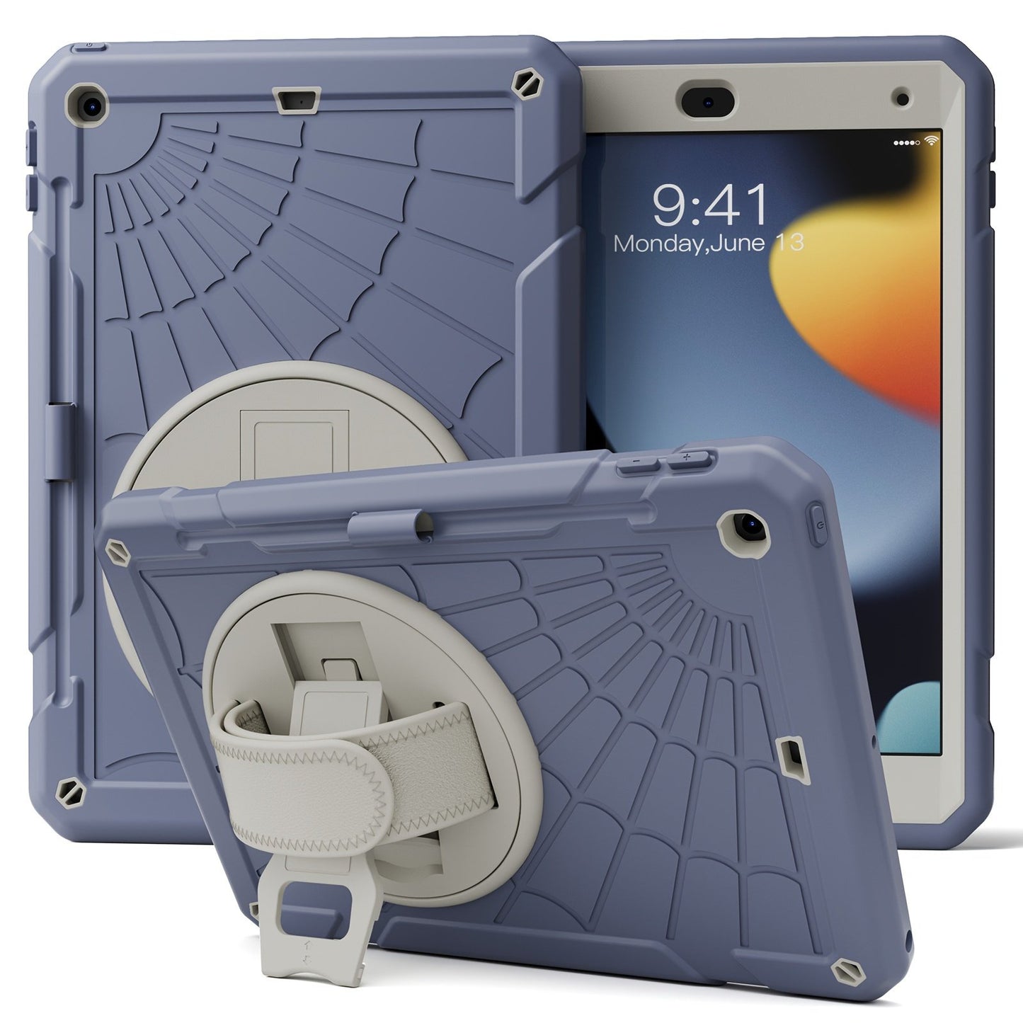 Protective Case For IPad 9th Generation 2021/ IPad 8th Generation 2020/ IPad 7th Generation 2019, Black