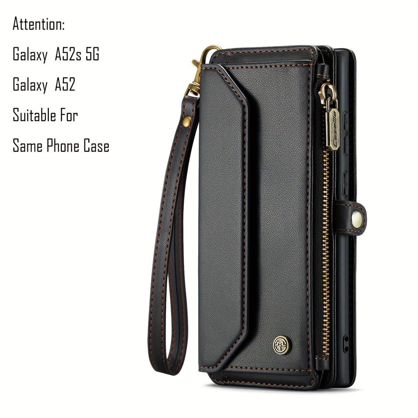 New Flip Wallet Style Phone Case With Zipper, For Samsung Galaxy S10Plus/ S20ultra/ S21plus/S22ultra/S24 Series/S24 Series/A12/A13/ A14/A15/A01S/A53/A54/A71/A72 4G 5G/Galaxy Note 10 Plus/Note20