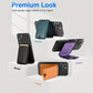 Magnetic Card Wallet Holder PU Leather MagSafe Wallet Stand, Compatible With IPhone 14/13/12 Series Not With IPhone 13 Mini/ 12 Mini Not For Non-Magnetic Cases