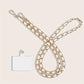 Premium Metal & Leather Mobile Phone Lanyard - Secure Your Device & Prevent Loss