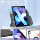 For IPad Case Transparent Acrylic Material Bending Resistant Detachable 720° Rotation TPU Silicone Soft Edge Case For IPad 2022 M2 Pro 11 Ipad 10.2 Inch Ipad 7th 8th 9th Generation 2021 Case Can Be Adsorbed On The Refr