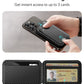 New Product Promotion Magnetic Card Holder Leather Wallet For Back Of Phone leather magnetic card holder