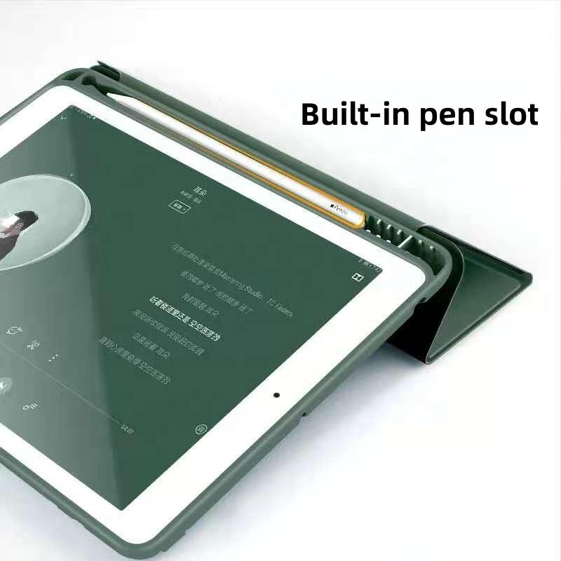 High Quality Pencil Slot Tablet Cover Case for iPad Mini 6 iPad Air 102 105 iPad Pro 109 11 inch