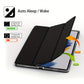 For Samsung Tab A9 Plus 11-inch Tri-fold Magnetic Stand Protective Case Ultra Slim And Portable All-Inclusive Drop-Proof Tablet Case With Auto Wakeup & Sleep.